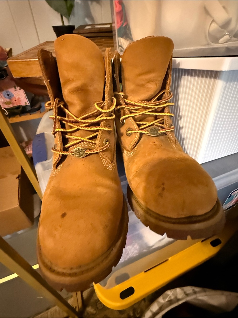 Classic Women’s Work Boots - Wheat Tan